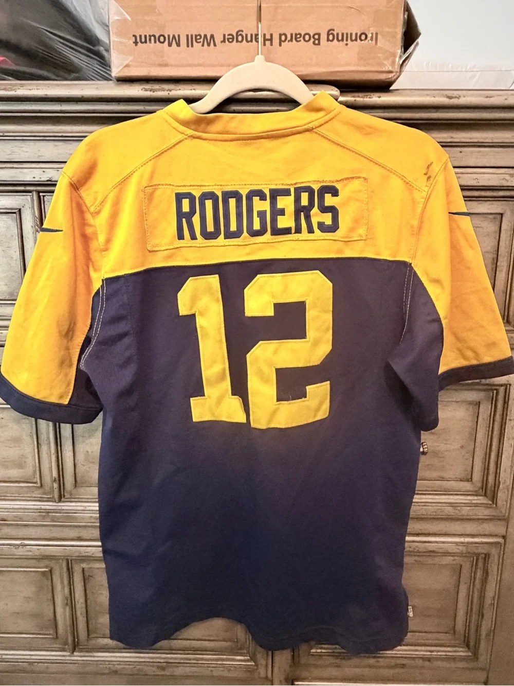 Nike Aaron Rogers Green Bay Packers Football Jersey Number 12
